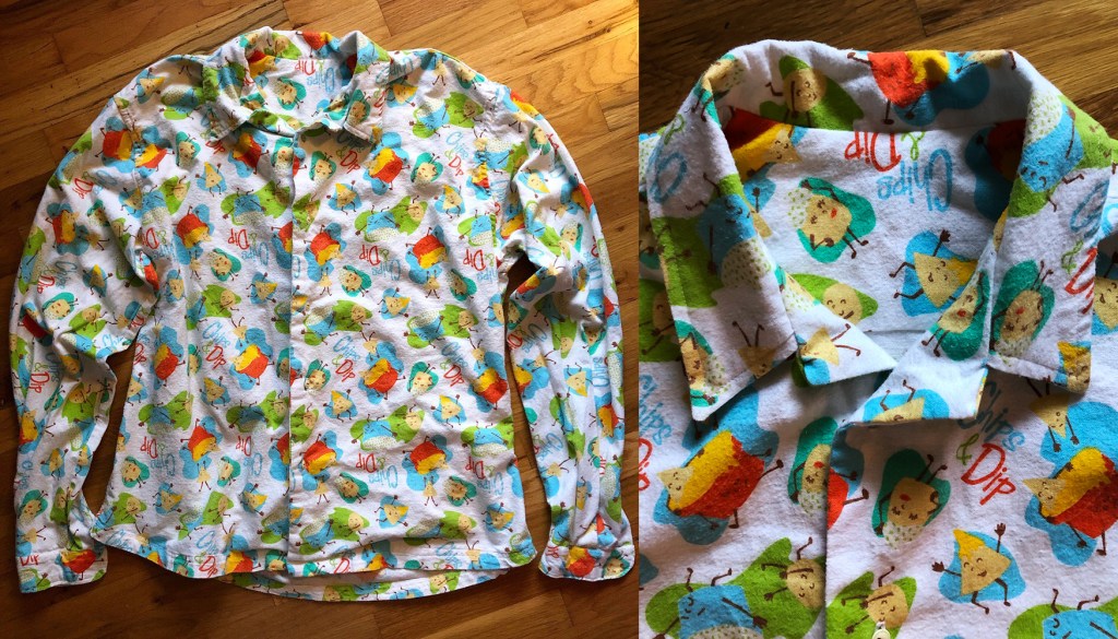 pete's flannel shirt